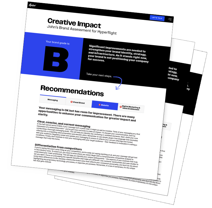 Brand Audit screenshot